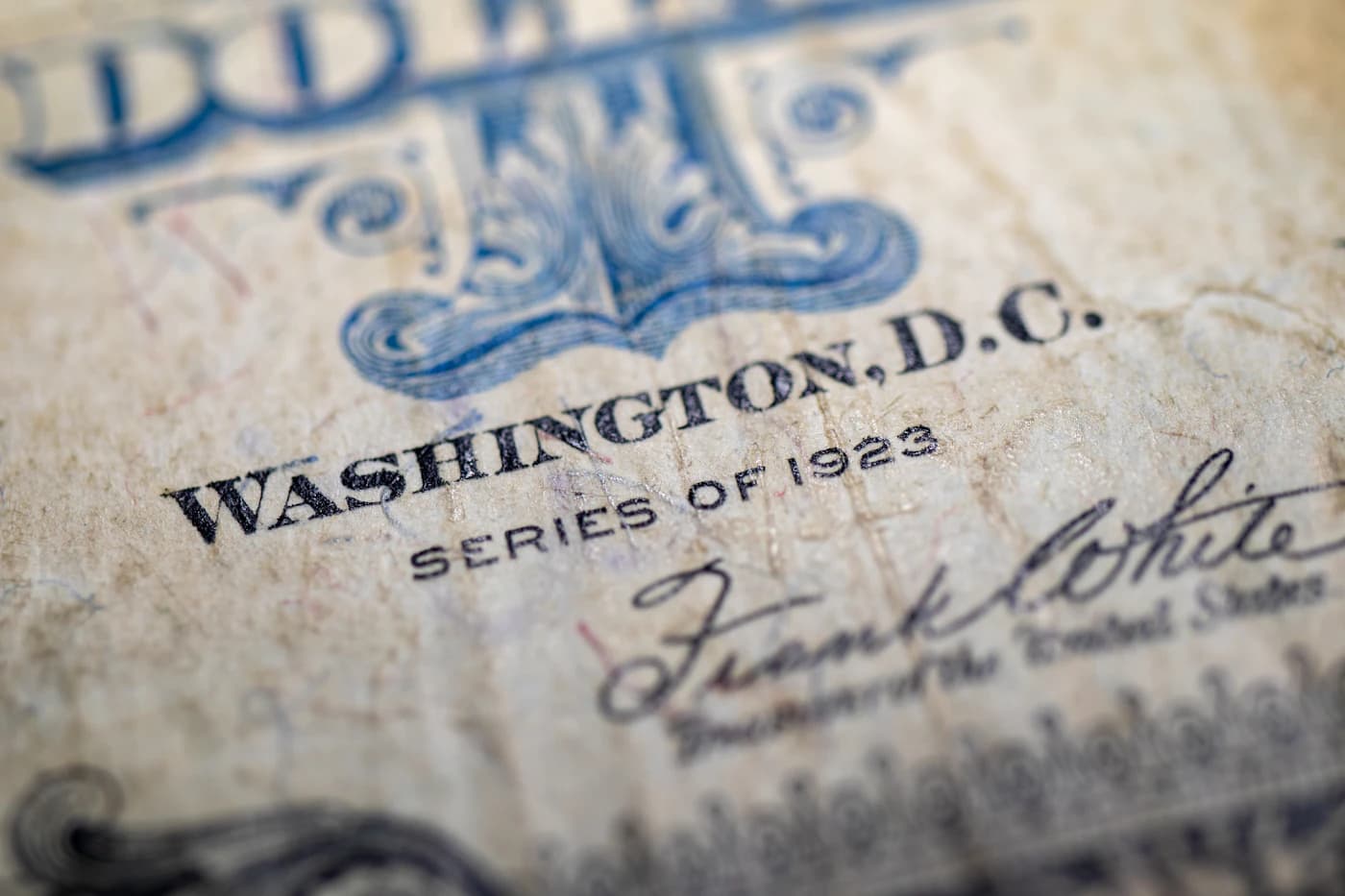 A vintage stock certificate engraving.